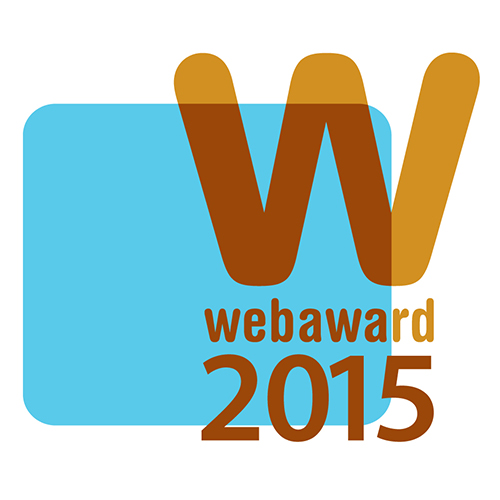 2015 WebAward for Outstanding Achievement in Web Development